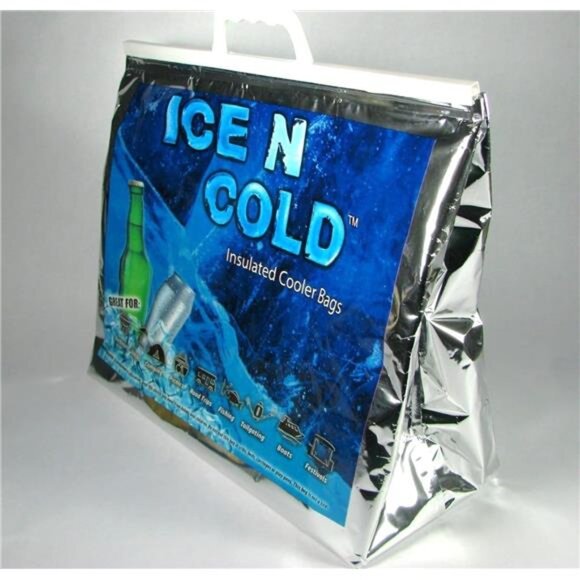 Insulated Picnic/Shopping Cooler Bags, Pack of 5, Lightweight Soft Collapsible - Picture 1 of 7